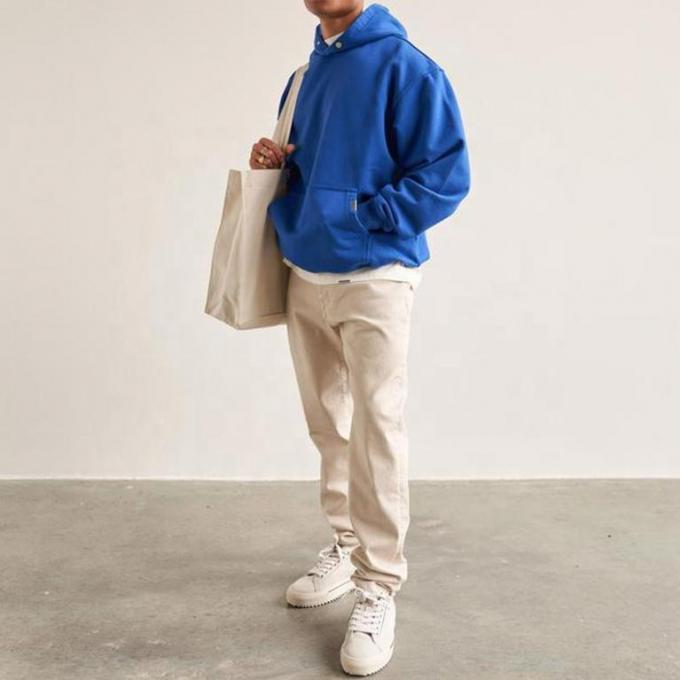 Wholesale Pullover Heavy Weight 100% Cotton Men Custom Hoodie